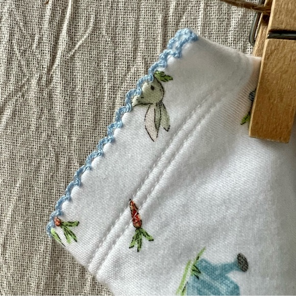 Bella Bliss Spring Bunny Pima Cotton Layette. 12m - Picture 3 of 5